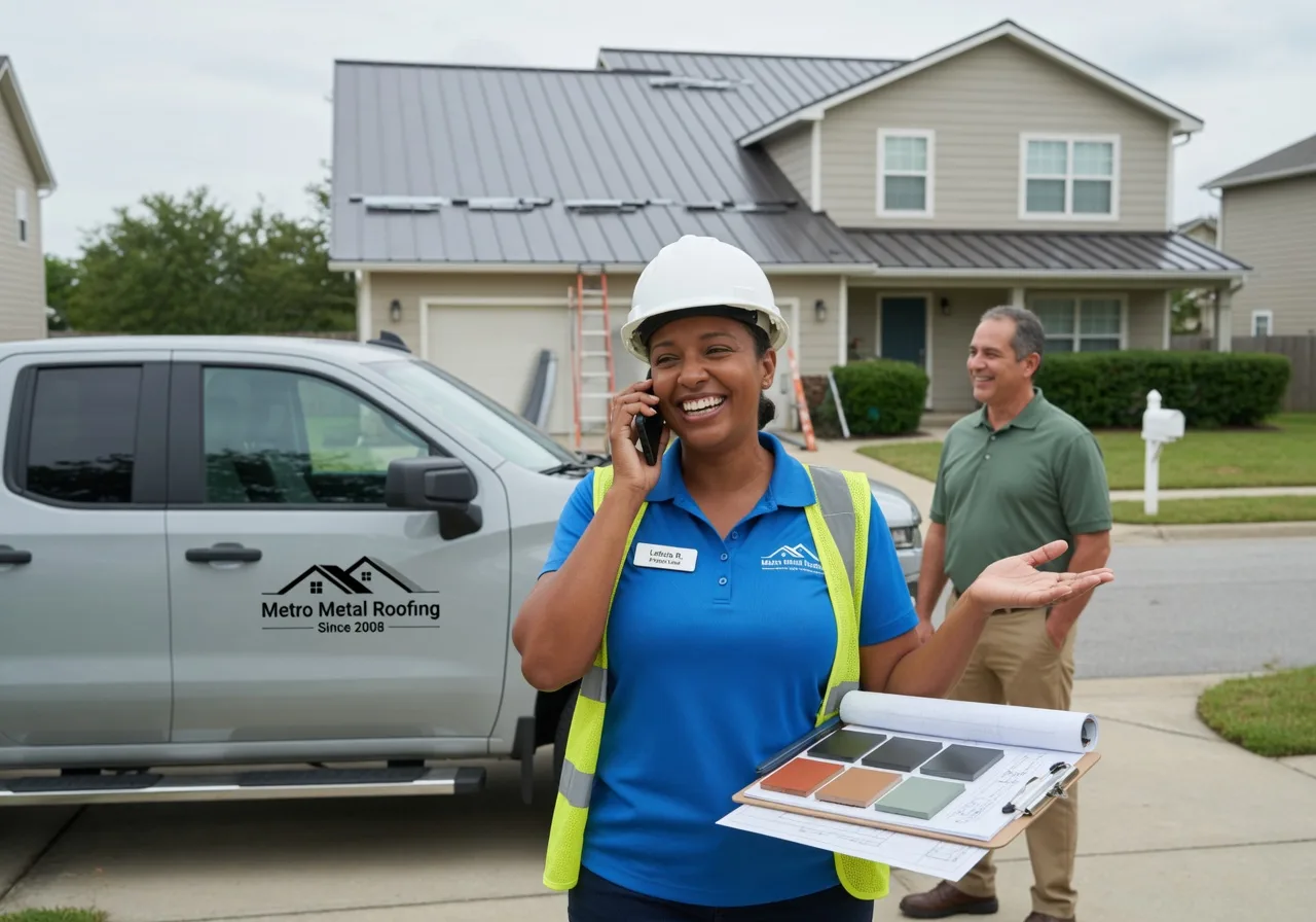 Storm Damage Metal Roof Repair in Moyers, OK